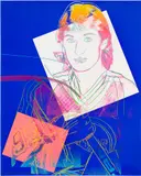 Wayne Gretzky #99 (F.&S.II.306) by Andy Warhol, screenprint on Lenox Museum Board, sold Oct 2023