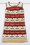 Souper Dress by Andy Warhol, screenprinted paper dress, sold Oct 2023