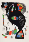 42, Rue Blomet by Joan Miró, colour lithograph on wove paper, sold Oct 2023