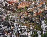 Rock of Ages #38, Abandoned Section Rock of Ages Quarry, Barre Vermont by Edward Burtynsky, digital chromogenic print, sold Sep 2023
