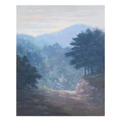 Melrose Mountain by Louis Rowell, Oil on Masonite, sold Sep 2025