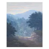 Melrose Mountain by Louis Rowell, Oil on Masonite, sold Sep 2025