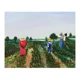 Tending the Field by Ruth Russell Williams, Oil on canvas, sold Sep 2025