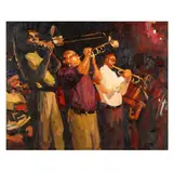 The Dirty Dozen by James P. Kerr, Oil on canvas, sold Sep 2025
