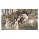 Hylas and the Nymphs by Bryson Burroughs, Oil on canvas (lined), sold Sep 2025
