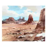 Desert Mountains by Laurence Philip Sisson, Oil on canvas, sold Sep 2025