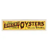 Greeb's Oysters by Joe Seme, Acrylic on board, sold Aug 2025