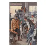 Blow Your Horn by Griswold Tyng, Oil on canvas, sold Aug 2025