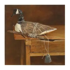 The Rig by Robert B. Dance, Oil on paper, sold Aug 2025