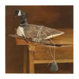 The Rig by Robert B. Dance, Oil on paper, sold Aug 2025
