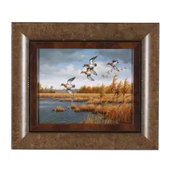 Dive Bombers by Rob Leslie, Oil on panel, sold Aug 2025