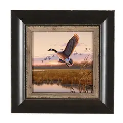 Canada Goose by Rob Leslie, Oil on panel, sold Aug 2025