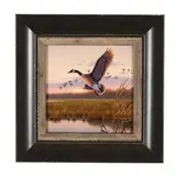 Canada Goose by Rob Leslie, Oil on panel, sold Aug 2025