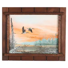 Evening Flight by Horace Raper, Acrylic on canvas, sold Aug 2025
