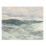 Seascape by Carlton Theodore Chapman, Watercolor on paper, sold Aug 2025