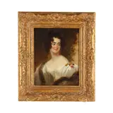 Portrait of a Lady by John Arthur Machray Hay, Oil on millboard, sold Aug 2025