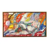 Reclining Nude - Louise by Herbert Art, Oil on canvas, sold Aug 2025