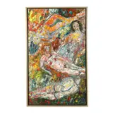 Four Nude Studies- Symphony of Colors and Designs by Herbert Art, Oil on canvas, sold Aug 2025