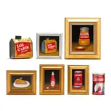 Five Miniature Americana Paintings by Charles Wehringer, Each an oil on board, sold Aug 2025