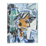 Portrait by Richard Mandin, Oil on board, sold Aug 2025