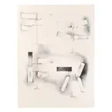 Untitled (Four Rectangle Broken Lines) by George Rickey, Lithograph on paper, sold Aug 2025
