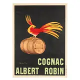 Cognac Albert Robin by Leonetto Cappiello, Lithographic poster in colors, sold Jul 2025