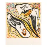 Agnosia Eterosexual by Salvador Dalí, Lithograph in colors, sold Jul 2025