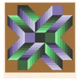 Mata Fem by Victor Vasarely, Serigraph in colors, sold Jul 2025