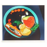 Porcelone by Mercedes Hoyos, Lithograph in colors, sold Jul 2025