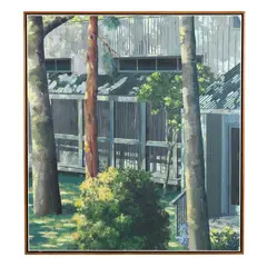 The House on Gatewood Road by Maud Gatewood, Acrylic on canvas, sold Jul 2025