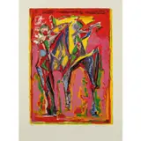 Immaginazione di Colore - 1979 by Marino Marini, Lithographie sur papier vélin, sold Jun 2022