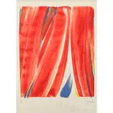Rideau de la Comédie Française - 1987 by Olivier Debré, Lithographie sur papier vélin, sold Jun 2022