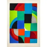 Le printemps - 1971 by Sonia Delaunay, Lithographie sur papier vélin, sold Jun 2022