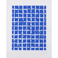 Sans titre - 2005 by Simon Hantaï, Sérigraphie sur papier vélin, toutes marges, sold Jun 2022