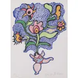 Nana - c. 1970 by Niki de Saint Phalle, Lithographie sur papier vélin, sold Jun 2022