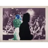 Violet de mars - 1974 by Gérard Fromanger, Sérigraphie sur papier vélin d'Arches, sold Jun 2022