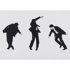 Men in the cities - 1989 by Robert Longo, Sérigraphie sur papier vélin, sold Jun 2022