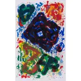 L'étoile - 1995 by Sam Francis, Lithographie sur papier vélin, toutes marges, sold Jun 2022
