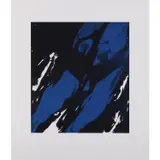 Homme bleu - 1970 by Judit Reigl, Sérigraphie sur papier vélin, sold Jun 2022