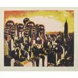 Manhattan - c. 1971 by Pol Bury, Lithographie sur papier vélin, sold Jun 2022