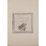 Dedicated to Vincent Price - 1971 by Barry Flanagan, Eau-forte et aquatinte sur papier vélin, sold Jun 2022
