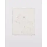 Le Mulet se vantant de sa généalogie by François-Xavier Lalanne, Eau-forte sur papier vélin d'Arches, sold Jun 2022