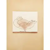 Le canard - 2004 by François-Xavier Lalanne, Vernis mou et divers effets d'aquatinte en camaïeu de brun sur papier vélin d'Arches, sold Jun 2022
