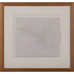 Nu by Jean Fautrier, 1944, Encre et fusain sur papier, sold Apr 2022