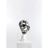 Gaya by David Leger, 2020, Marbre 'Grand Antique d'Aubert' sur un axe pivotant et socle en marbre de Carrare, sold Jun 2022