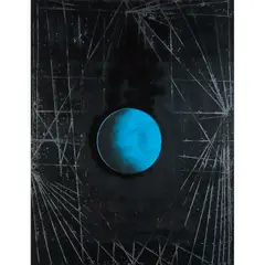 Live in a paradise of Hellisch Blue Balls by Peter Peri, 2011, Technique mixte sur toile, sold Oct 2022