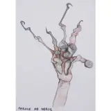 Parole de Héros by Lucie Picandet, 2016, Aquarelle et crayon sur papier, sold Oct 2022