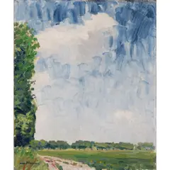 Quelque part en France by Kees van Dongen, 1905, Huile sur toile, sold Dec 2022