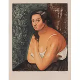 gravé par Jacques Villon (1875-1963) by André Derain, Aquatinte sur papier vélin, sold Dec 2022