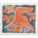 Corps étoilés - 1955 by André Masson, Lithographie sur papier, sold Dec 2022